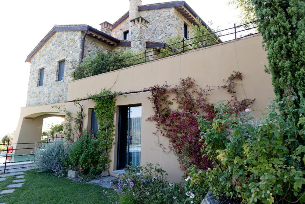 Villa Privata Con Piscina A Riparbella Castellina Marittima Eksteriør bilde